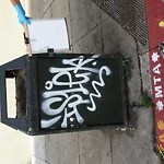 Graffiti Abatement - Report at 1504 Bryant St San Francisco