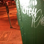 Graffiti Abatement - Report at Intersection Of Haight St & Market St