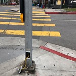 Parking & Traffic Sign Repair at 500 Dolores St