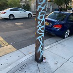 Graffiti at Intersection Of Bartlett St & 23rd St