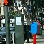 Illegal Postings at Intersection Of 3rd St & Howard St