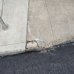 Curb & Sidewalk Issues at 1336 41st Ave
