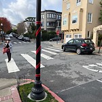Illegal Postings at Intersection Of Loma Vista Ter & Masonic Ave