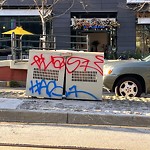 Graffiti at 2181 Market St