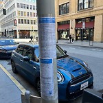 Illegal Postings at 115 New Montgomery St