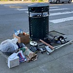 Garbage Containers at Intersection Of 16th Ave & Kirkham St