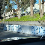 Graffiti at 1017 San Jose Ave