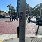 Illegal Postings at Intersection Of 15th St & Sanchez St