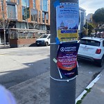 Illegal Postings at 465 Hayes St