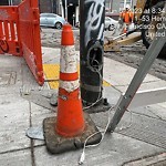Streetlight Repair at Larkin St & Hemlock St Lower Nob Hill Sf