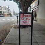 Parking & Traffic Sign Repair at 393 15th Ave Central Richmond