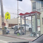 Damaged Public Property at Noriega St & 41st Ave Outer Sunset Sf