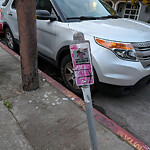 Parking & Traffic Sign Repair at Mission Playground, San Francisco 94110