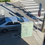 Graffiti at Irving St & 37th Ave