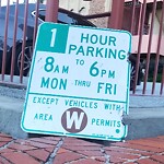 Parking & Traffic Sign Repair at Zuckerberg San Francisco General Hospital And Trauma Center, 997 Potrero Ave, San Francisco 94110
