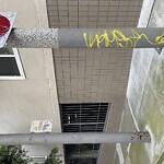 Graffiti at 351–399 Fern St, San Francisco 94109