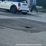 Pothole & Street Issues at 1250 40th Ave