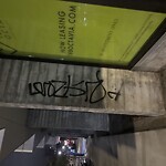Graffiti at 188 Octavia Blvd