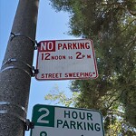 Parking & Traffic Sign Repair at 1600 Bay St