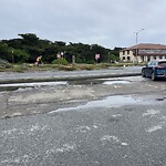 Pothole & Street Issues at Intersection Of Great Hwy & John F Kennedy Dr