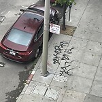 Graffiti at 1693 Polk St, San Francisco 94109
