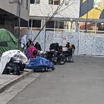 Encampment at 560 Jessie St
