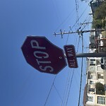 Parking & Traffic Sign Repair at Newhall St & Revere Ave