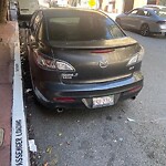 Blocked Driveway & Illegal Parking at 825 Sutter St