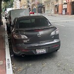 Blocked Driveway & Illegal Parking at 825 Sutter St