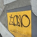 Graffiti at 21st St & Treat Ave