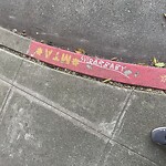 Graffiti at 127–169 Lombard St, San Francisco 94111
