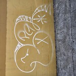 Graffiti at 950 Van Ness Ave, San Francisco 94109