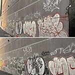 Graffiti at 396 12th St