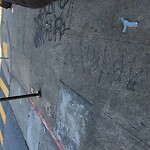 Graffiti at 595 33rd Ave, San Francisco 94121