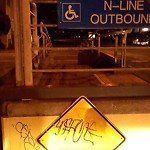 Graffiti Abatement - Report at 126 Irving St San Francisco