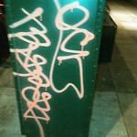 Graffiti Abatement - Report at Intersection Of Clayton St & Haight St