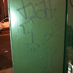 Graffiti Abatement - Report at Intersection Of Central Ave & Haight St