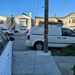 Blocked Driveway & Illegal Parking at 778 48th Ave Outer Richmond