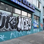 Graffiti at 132 9th St