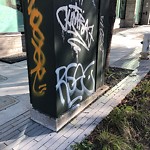 Graffiti at 188 Octavia St