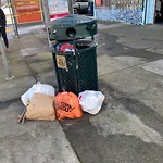 Garbage Containers at 7509 Geary Blvd