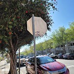 Parking & Traffic Sign Repair at 1207 San Bruno Ave