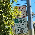 Parking & Traffic Sign Repair at 2500 24th St