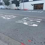Parking & Traffic Sign Repair at 201 Harrison St