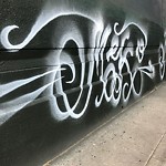 Graffiti at 23 Castro St