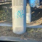 Graffiti at 750 Brotherhood Way