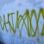 Graffiti at 4645 Mission St
