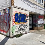 Graffiti at Intersection Of Irving St & Funston Ave