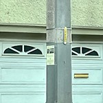 Illegal Postings at 424 Irving St