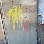Graffiti at 775 Post St